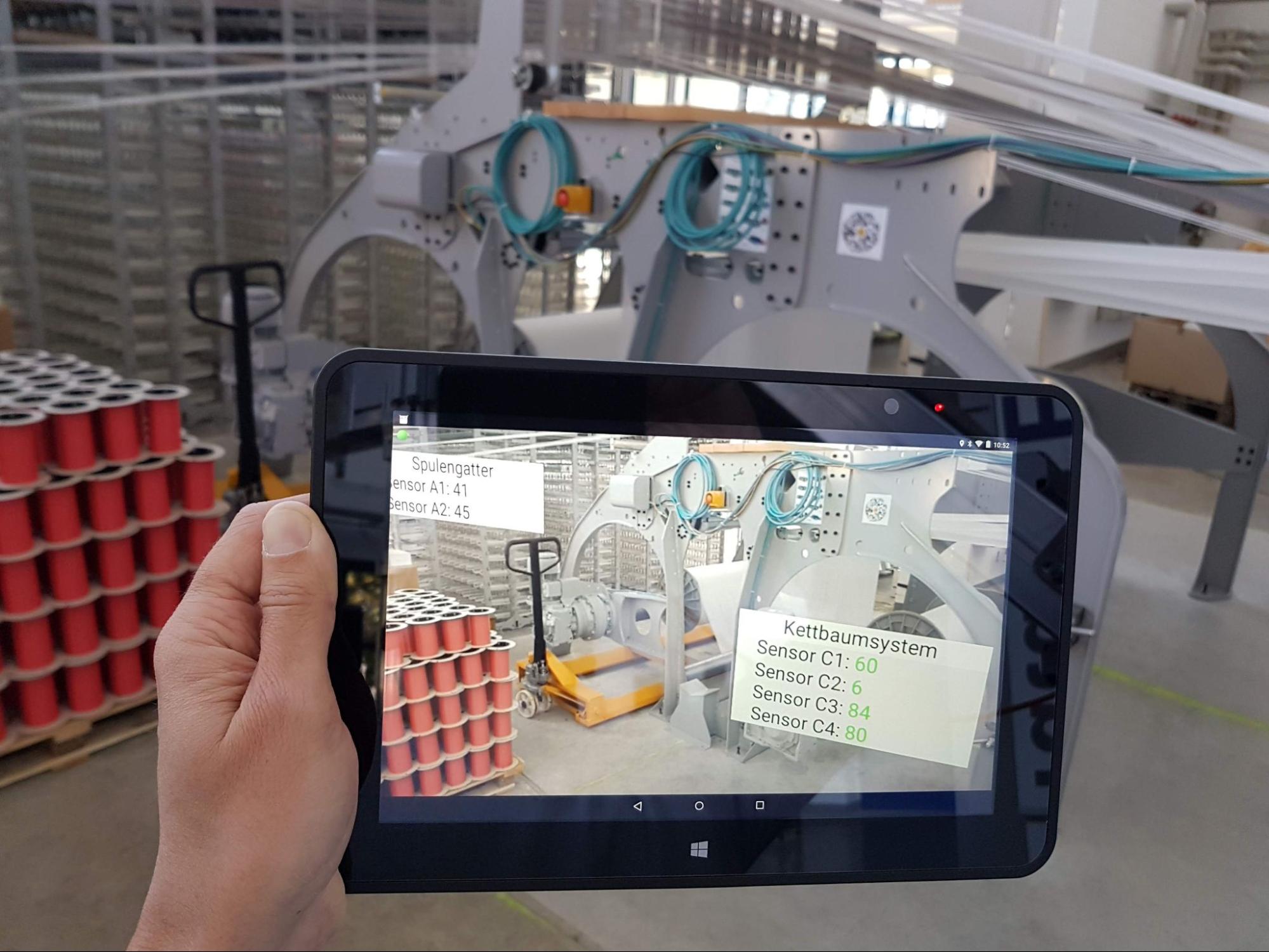 "Augmented Reality Application based on Node-RED and cordova"